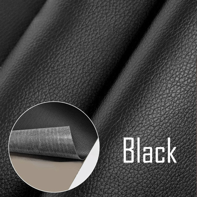 Artificial Leather Repair Patch Self-Adhesive leather Sticker for Furniture  Sofa chair Car Seat Repair pu leather fabric tape