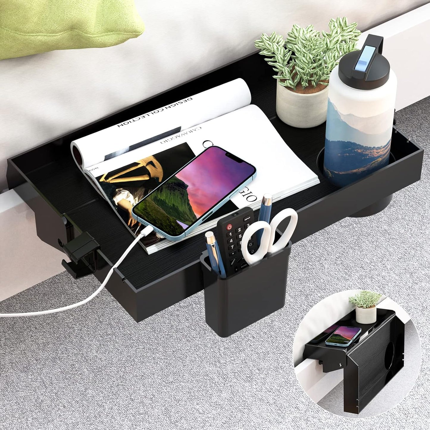 TravelTopp™ Foldable Bedside Shelf