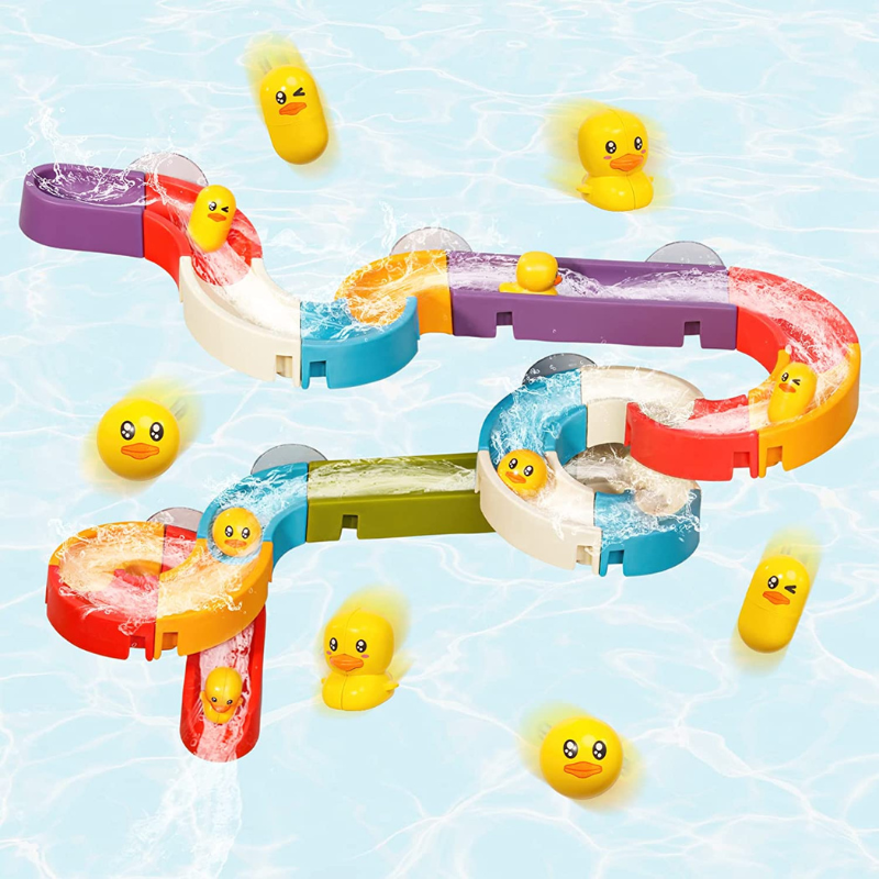 TravelTopp™ Duck Water Slide Bath Toy