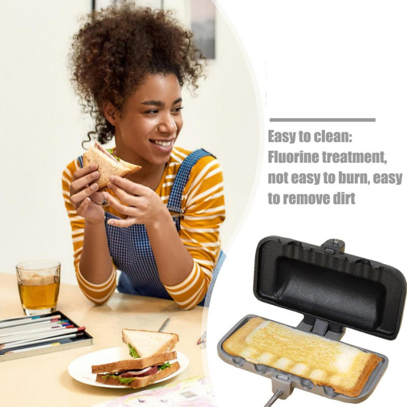 TravelTopp™ Non-Stick Sandwich Toaster