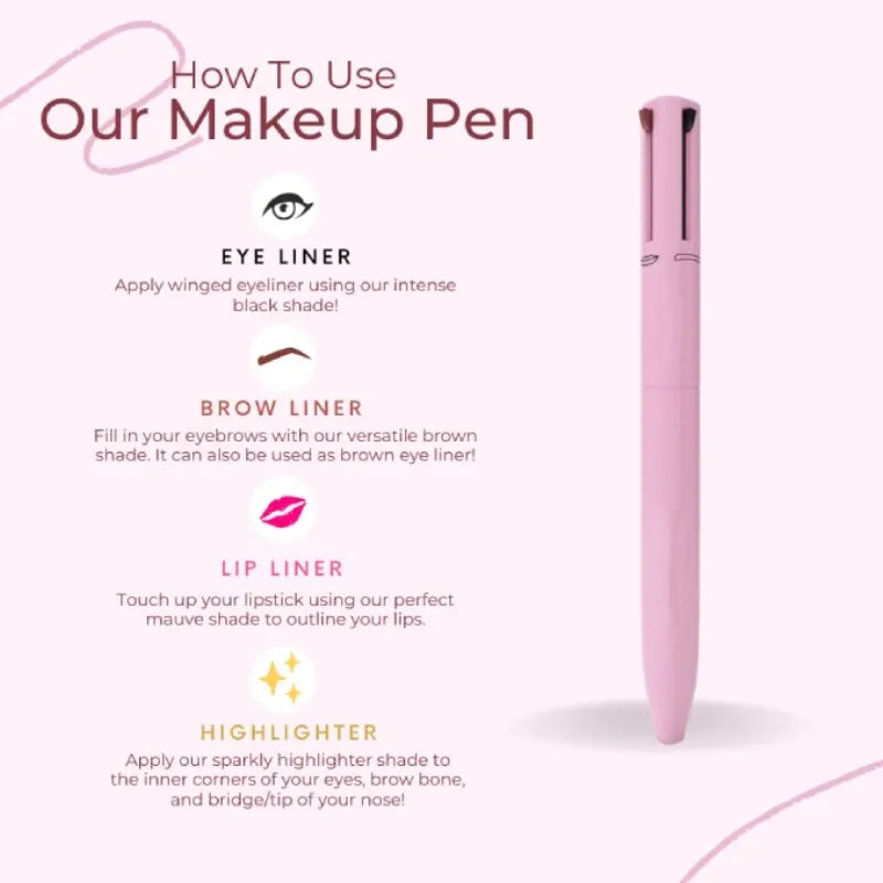 TravelTopp™ 4-in-1 Make-Up Pen