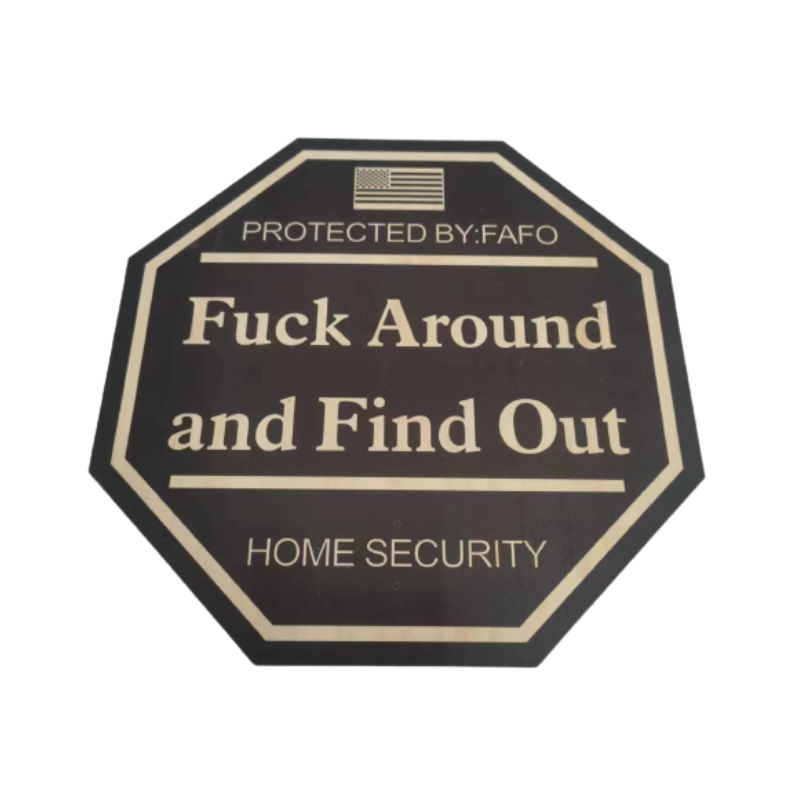 TravelTopp Security Yard Sign