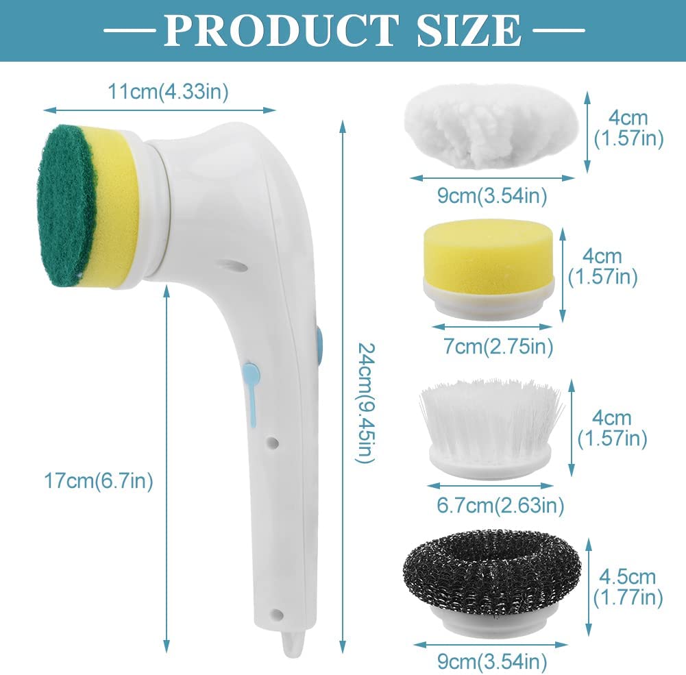 TravelTopp™ Electric Cleaning Brush