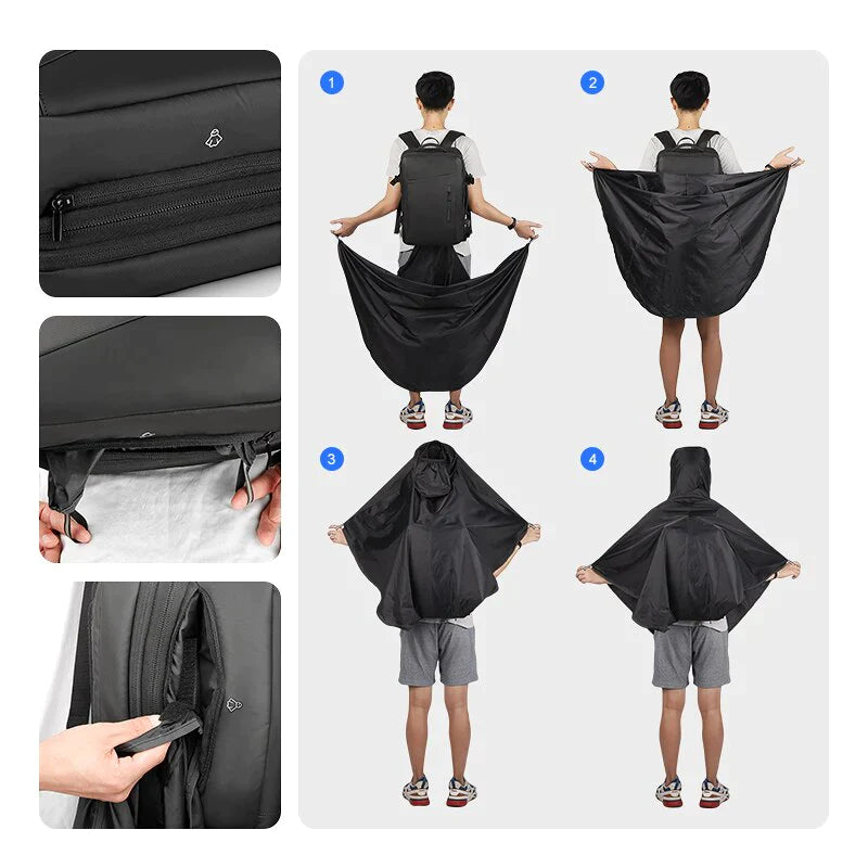 TravelTopp™ Raincoat Backpack
