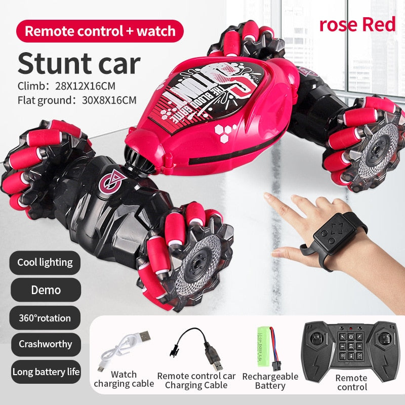 RC 4x4, gesture control, high power, 4x4 and 360 °, 2 modes