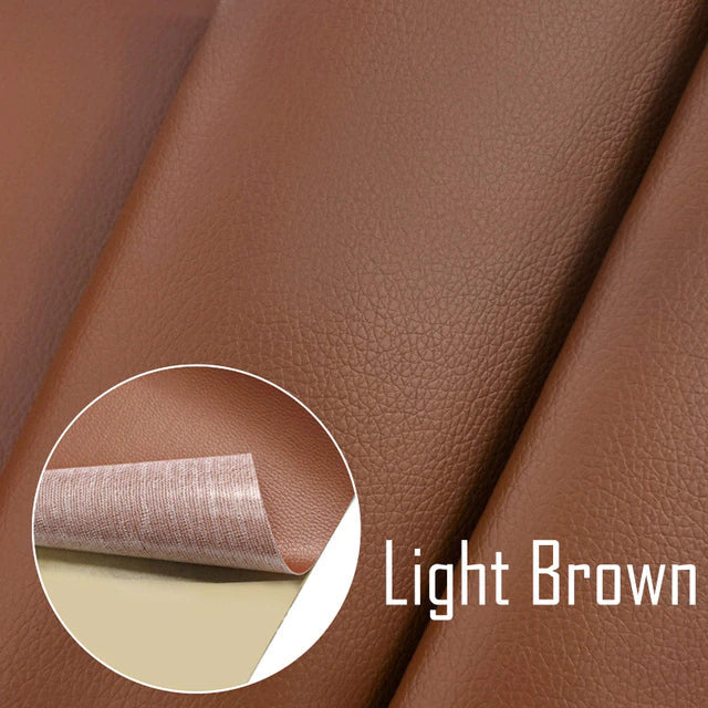 Artificial Leather Repair Patch Self-Adhesive leather Sticker for Furniture  Sofa chair Car Seat Repair pu leather fabric tape