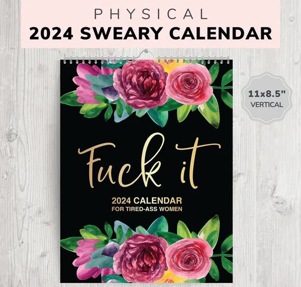 TravelTopp™ 2024 Sweary Calendar