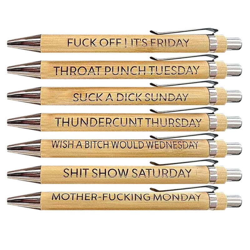 TravelTopp™ Sarcastic Mood Pens (Set of 7)
